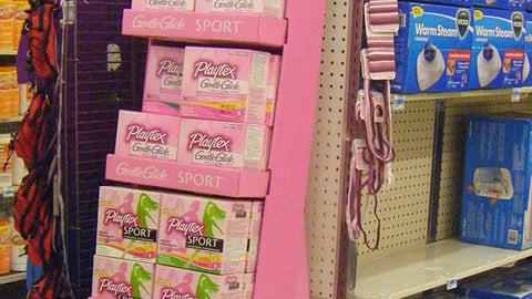 Playtex Sport Floorstand