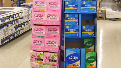 Playtex, Always Floorstands