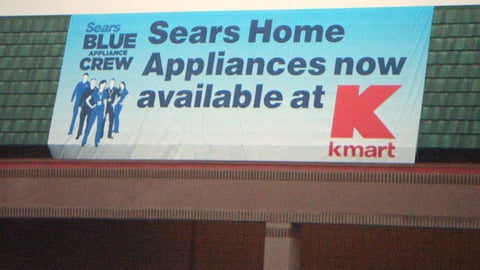Kmart Sears Blue Crew Banner
