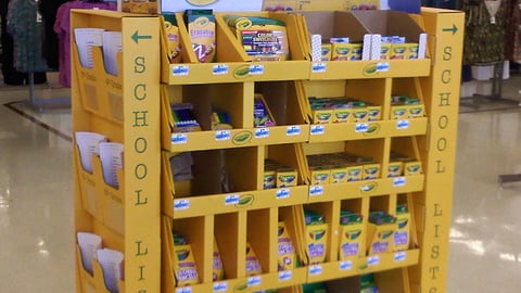 Crayola Back-to-School Half Pallet
