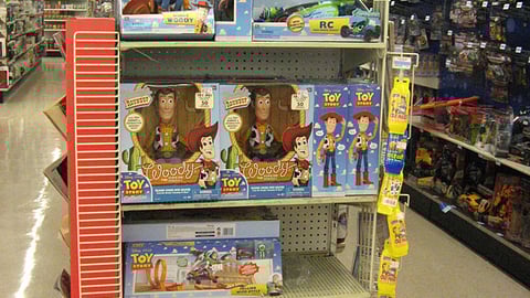 'Toy Story' Toys Endcap