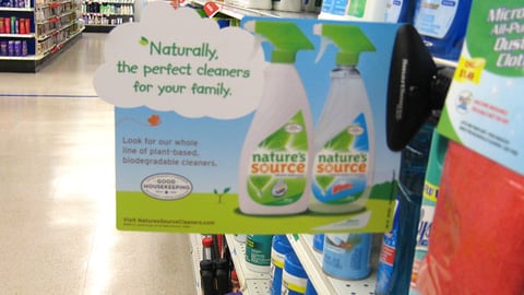 Nature's Source Shelf Talker