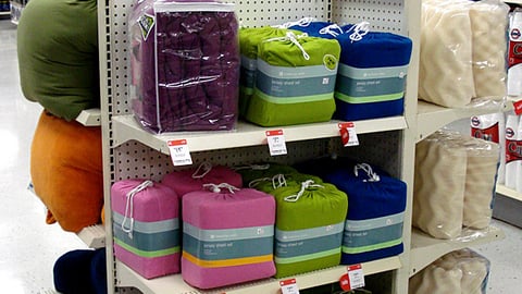 Kmart 'Ready to Rock' Bedding Display