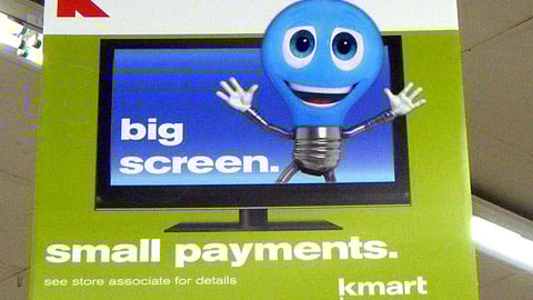 Kmart Layaway Ceiling Sign
