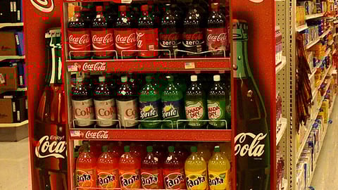 Coca-Cola Endcap