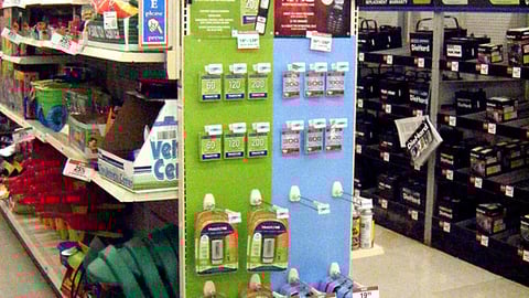 Kmart 'Ready to Rock' Phone Endcap