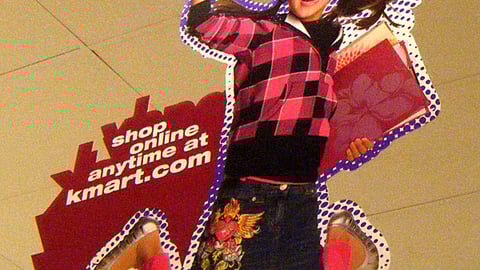 Kmart 'Ready to Rock' Ceiling Sign