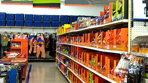 Kmart 'Totally Ghoul' Ceiling Signs