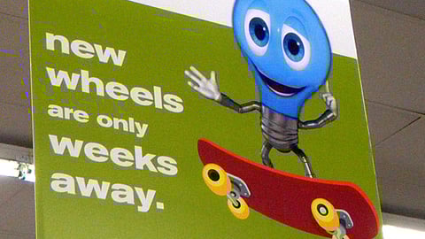 Kmart Layaway Ceiling Sign