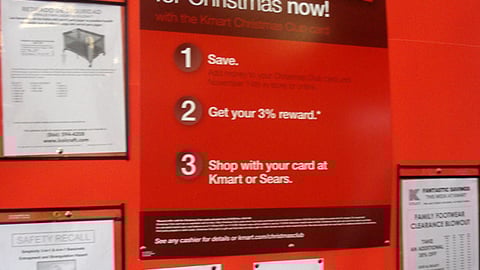 Kmart 'Christmas Club' Poster