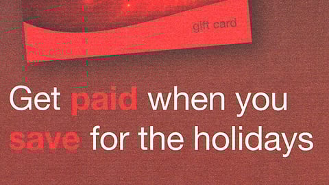 Kmart 'Christmas Club' Take-One