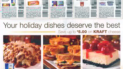 Kraft 'Holiday Dishes' FSI