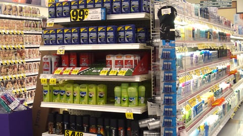 Kroger Deodorant Endcap