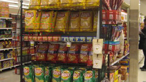 Lay's Potato Chips Endcap