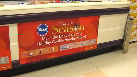 Pillsbury Cookie Dough Holiday Sign