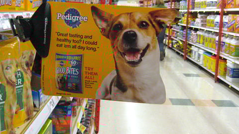 Pedigree Shelf Talker