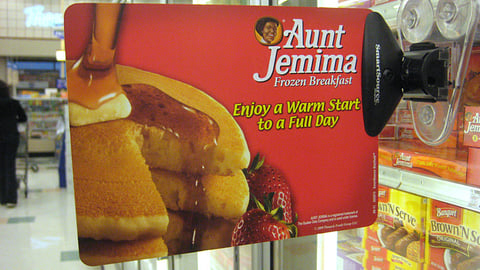 Aunt Jemima Frozen Breakfast Shelf Talker