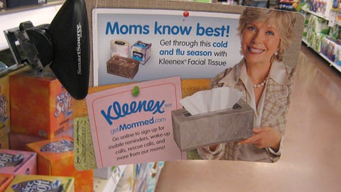 Kleenex Flu Season Shelf Talker