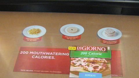 DiGiorno 200 Calorie Floor Cling