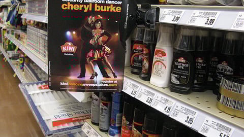 Kiwi Dancing Sweepstakes Shelf Talker