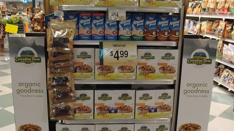 Cascadian Farm Organic Endcap