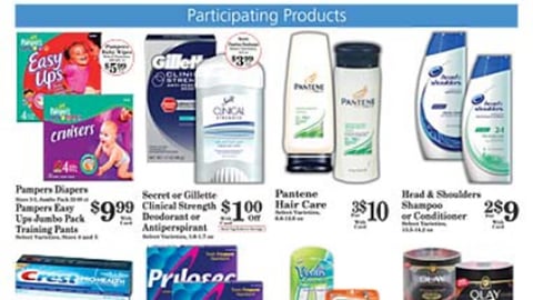 Kroger P&G eSaver Feature