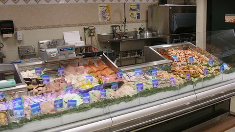 Fresh Fare Seafood Case