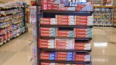 Fresh Fare Colgate Toothpaste Endcap