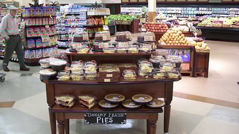 Fresh Fare Pie Tables