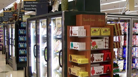 Russell Stover End Aisle Display