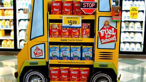 Kellogg 'Fuel for School' Display