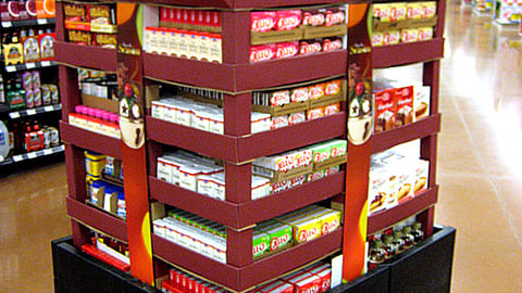 Kroger 'Ring in the Season' Pallet Display