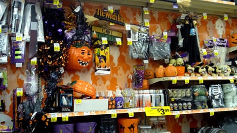Kroger Halloween Merchandising