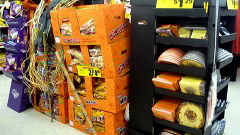 Kroger Halloween Merchandising