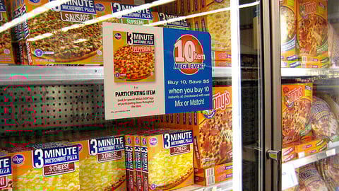 Kroger '10 Item Mega Event' Cooler Cling