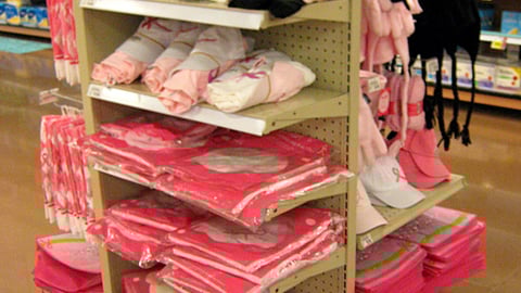 Kroger Pink Apparel Merchandising
