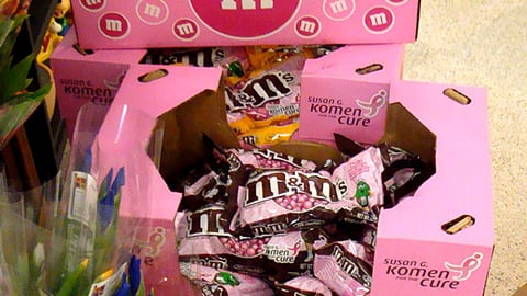 M&M's Pink Cut Cases