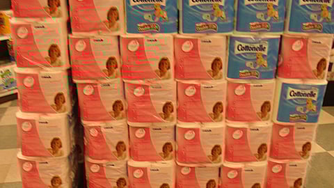 Kroger Cottonelle 'Giving Hope' Pallet