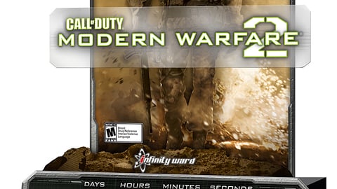 "Call of Duty: Modern Warfare 2" Countdown Clock