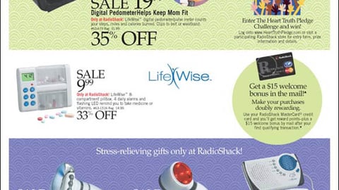 RadioShack LifeWise Feature