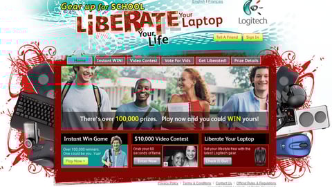 Logitech Promotional Home Page