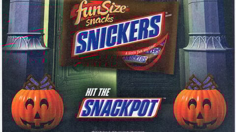 Snickers 'Halloween Million' FSI