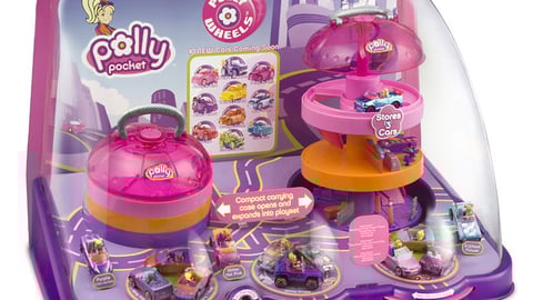 Mattel PollyWheels Diorama Display