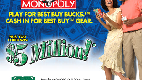 Best Buy McDonald's Monopoly Online Ad