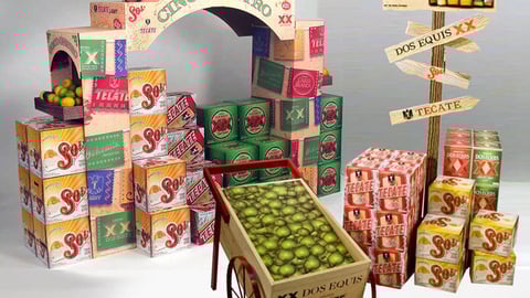 Heineken Cinco de Mayo Mass Display 