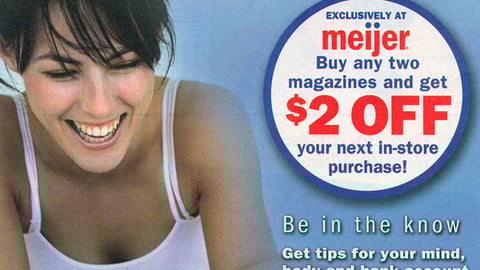 Meijer Magazine Rebate FSI
