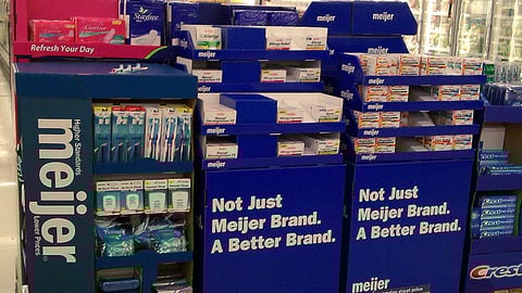 Meijer 'Better Brand' Pallets