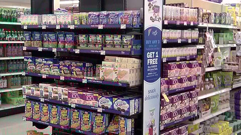 Kraft Foods Meal Box Endcap