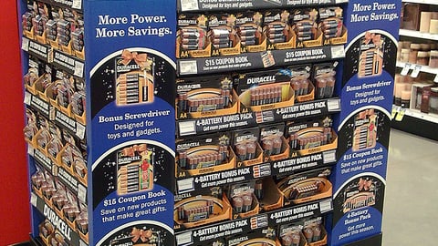 Duracell Half Pallet