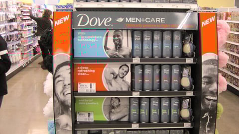 Dove Men+Care Endcap